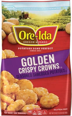 Gluten Free Seasoned Shredded Potatoes Golden Crispy Crowns