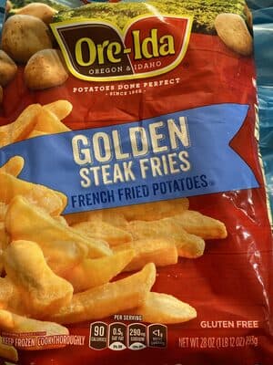 Golden Steak Fries French Fried Potatoes