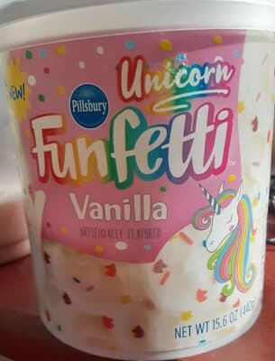 Pillsbury Funfetti Vanilla Frosting