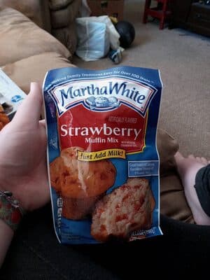 Muffin Mix, Just Add Milk!