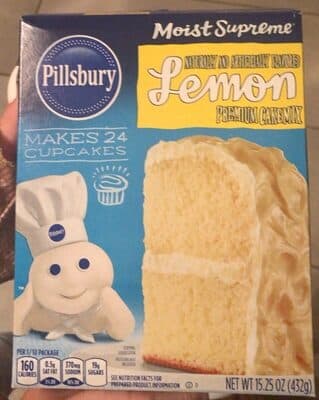 Lemon premium cakemix