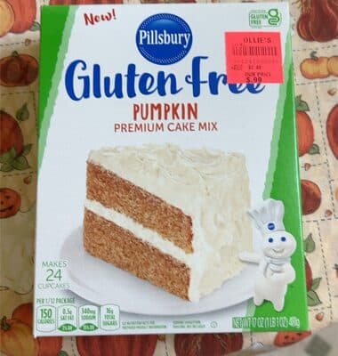 Gluten-Free Pumpkin Cake Mix