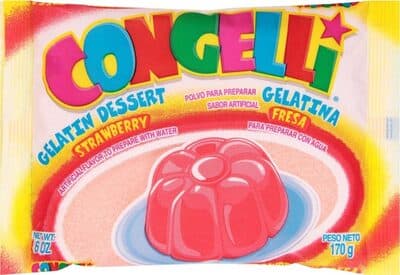 Strawberry Gelatin Dessert