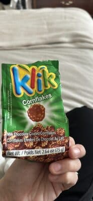 Klik, Milk Chocolate Coated Cornflakes