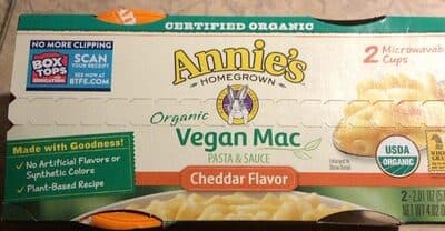 Cheddar Organic Vegan Mac Pasta & Sauce