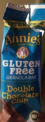 Annie's Gluten Free Double Chocolate Chip Granola Bar
