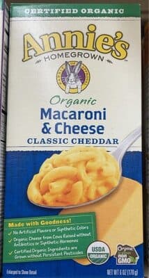 Macaroni & Cheese, Classic Mild Cheddar