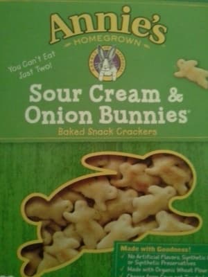 Baked Snack Crackers, Sour Cream & Onion