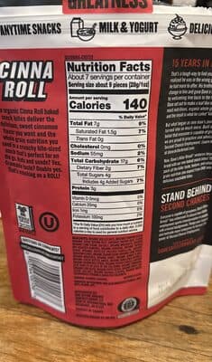 Organic Super Cinna Roll Crunchy Snack Bites