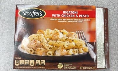 Rigatoni With Chicken & Pesto Pasta With Roasted White Meat Chicken Tossed In A Basil Pesto Sauce