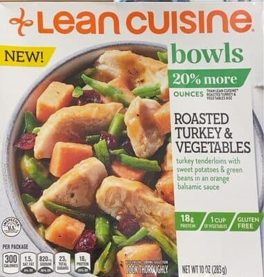Roasted Turkey & Vegetables Tenderloins with Sweet Potatoes & Green Beans in an Orange Balsamic Sauce