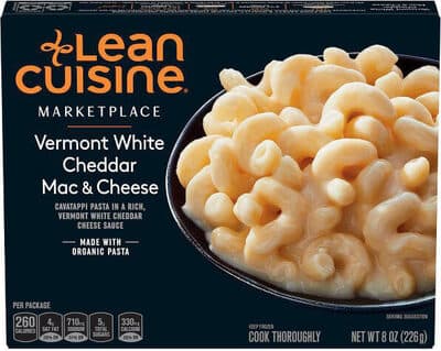 Vermont White Cheddar Mac & Cheese Cavatappi Pasta In A Rich, Vermont White Cheddar Cheese Sauce