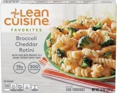 Broccoli Cheddar Rotini Pasta With Broccoli In A Creamy Cheddar Cheese Sauce