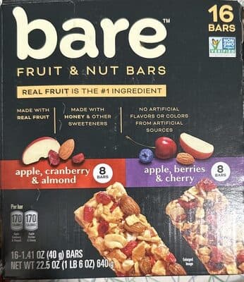 Bare Fruit & Nut Bar