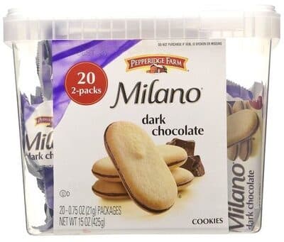 Milano Dark Chocolate Cookies