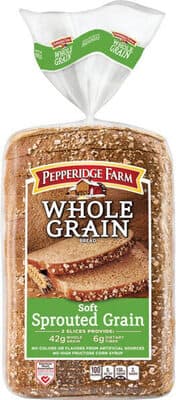 Whole Grain Soft Sprouted Grain Bread