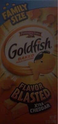 Goldfish Flavor Blasted Xtra Cheddar Baked Snack Crackers