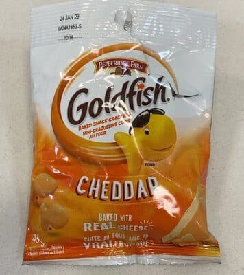 cheddar goldfish