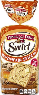 Pumpkin Spice Thick Slice Bread