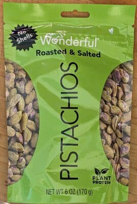 Roasted & Salted No Shells Pistachios