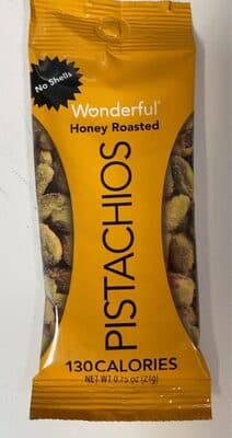 Honey Roasted No Shells Pistachios
