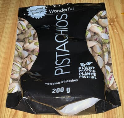 Roasted Pistachios in shell, Unsalted