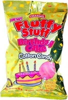 Birthday Cake Cotton Candy