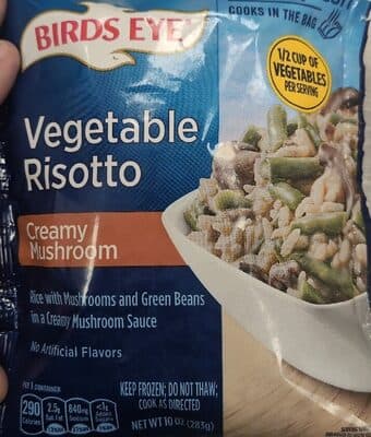Sauced Mushroom & Green Bean Risotto