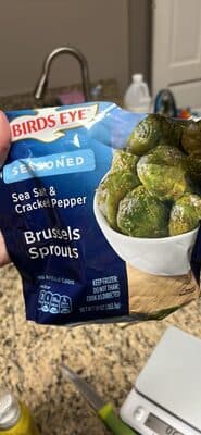 Seasoned Sea Salt & Cracked Pepper Brussels Sprouts