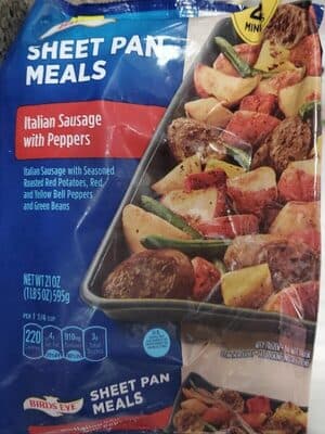 Italian Sausage with Peppers Sheet Pan Meals