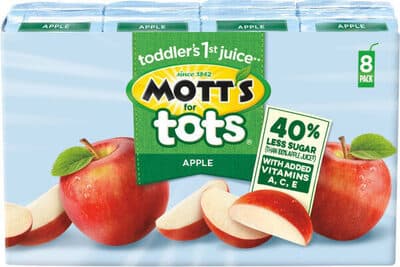 Mott's for Tots Apple Juice Beverage