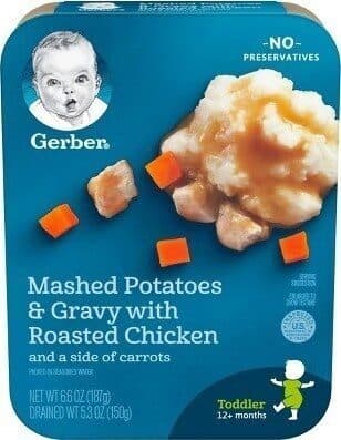 Lil' entrees mashed potatoes & gravy with roasted chicken