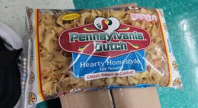Hearty Homestyle Egg Noodles Enriched Noodle Product