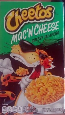 Cheese Jalapeno Flavor Mac'n Cheese Pasta With Flavored Sauce