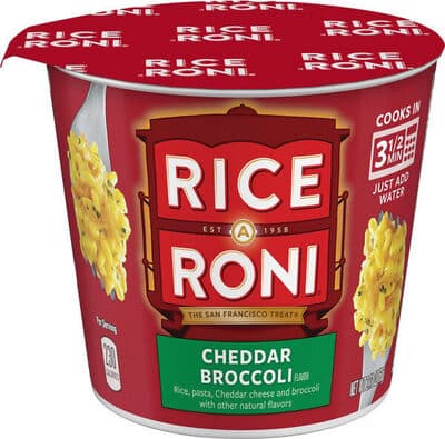 Cheddar Broccoli Flavor Rice, Pasta, Cheddar Cheese and Broccoli