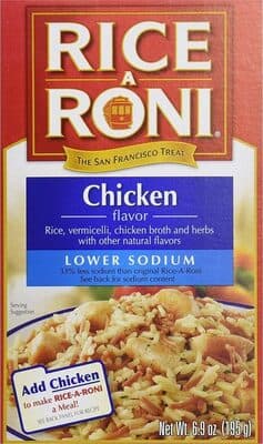 Rice Vermicelli Chicken Broth and Herbs