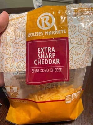Extra Sharp Cheddar Shredded Cheese