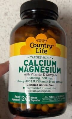 Calcium & Magnesium