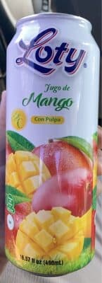 Mango Juice Drink With Pulp