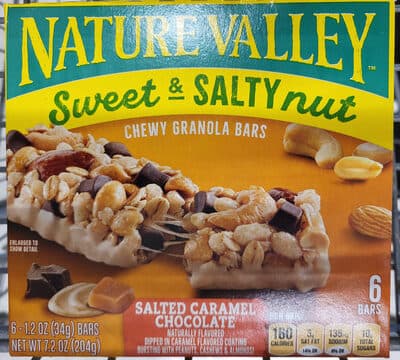 Sweet & Salty Nut Granola Bars, Salted Caramel Chocolate