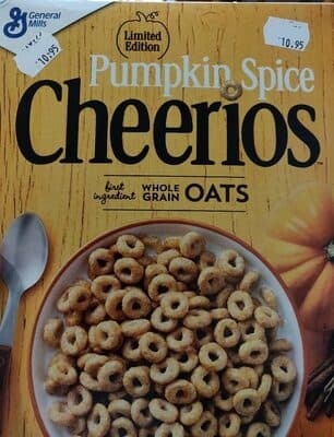 Pumpkin Spice Sweetened Whole Grain Oat Cereal