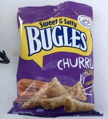 Sweet & Salty Churro Crispy Corn Snacks