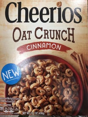 Cinnamon Oat Crunch Sweetened Multigrain Cereal With Whole Grain Oats