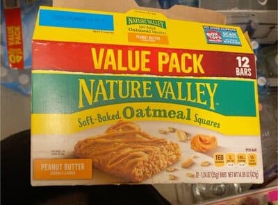 Peanut Butter Soft-Baked Oatmeal Squares