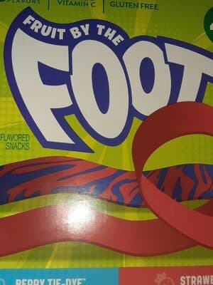 Fruit by the Foot Variety Pack Strawberry and Berry Tie Dye