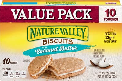 Coconut Butter Toasted Coconut Biscuits with Coconut Filling