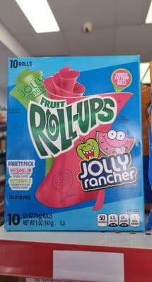 Jolly Rancher Green Apple and Watermelon Fruit Roll-Ups