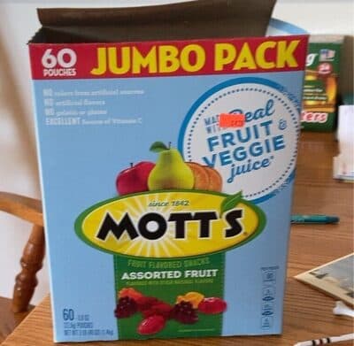 Mott's Fruit Flavored Snacks Assorted Fruit