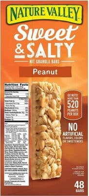 Sweet & Salty Nut Granola Bars, Peanut