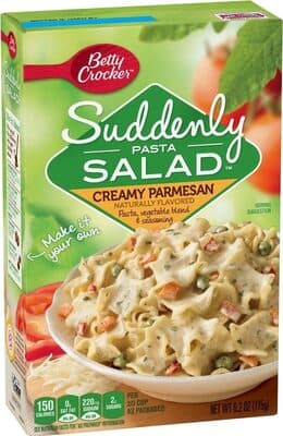 Betty Crocker, Suddenly Pasta Salad, Creamy Parmesan